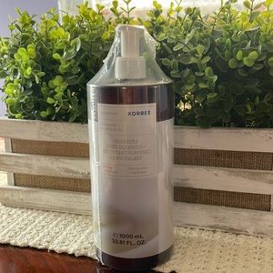 Korres body cleanser unscented 33.81 fl oz